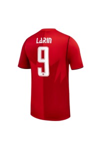 Kanada Cyle Larin #9 Jalkapallovaatteet Kotipaita MM-kisat 2026 Lyhythihainen